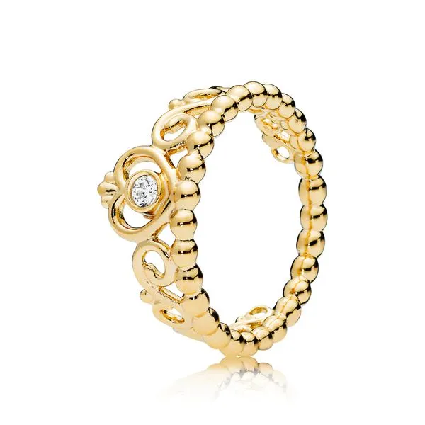 PANDORA SHINE 167158CZ 58 TIARA RING SIZE 8.5