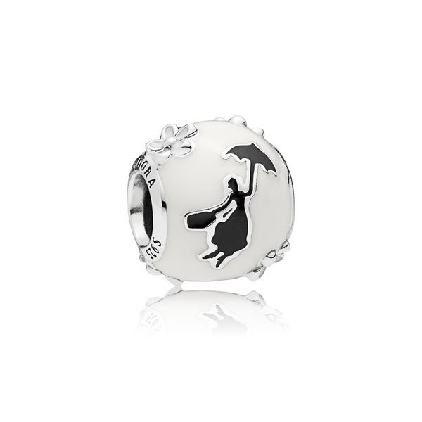 PANDORA 797510ENMX DISNEY  MARY POPPINS' SILHOUETTE CHARM Taylors Jewellers Alliston, ON