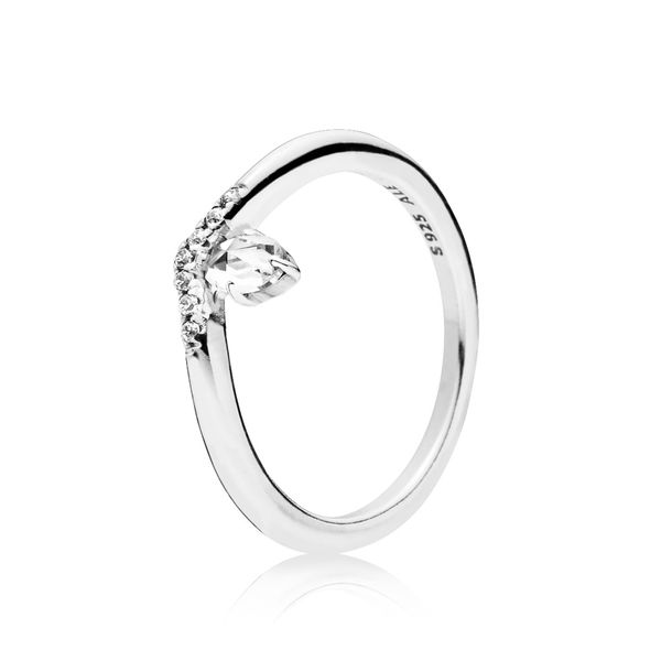 PANDORA 197790CZ-58 Classic Wishbone Ring Size 8.5 Taylors Jewellers Alliston, ON