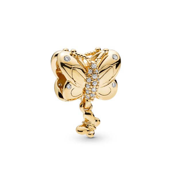 PANDORA SHINE 767899CZ Butterfly Charm Taylors Jewellers Alliston, ON