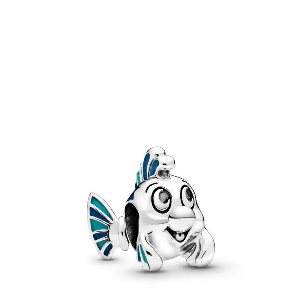 PANDORA 798230ENMX DISNEY THE LITTLE MERMAID FLOUNDER CHARM Taylors Jewellers Alliston, ON