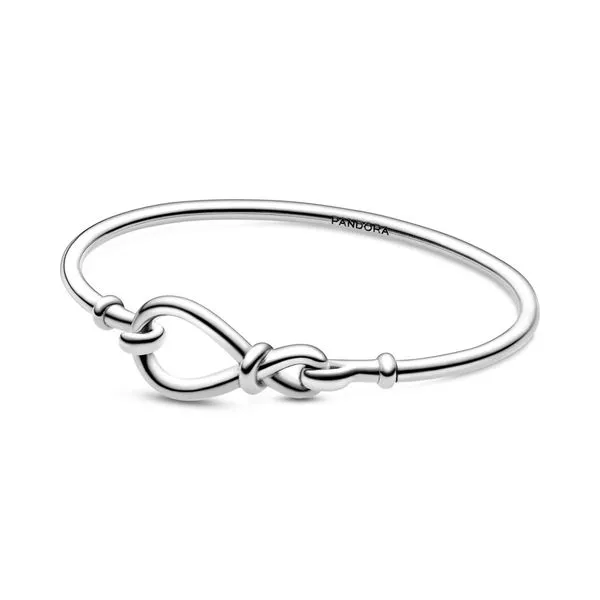 PANDORA 598893C00-2 Infinity Knot Bangle Size 6.9 Taylors Jewellers Alliston, ON