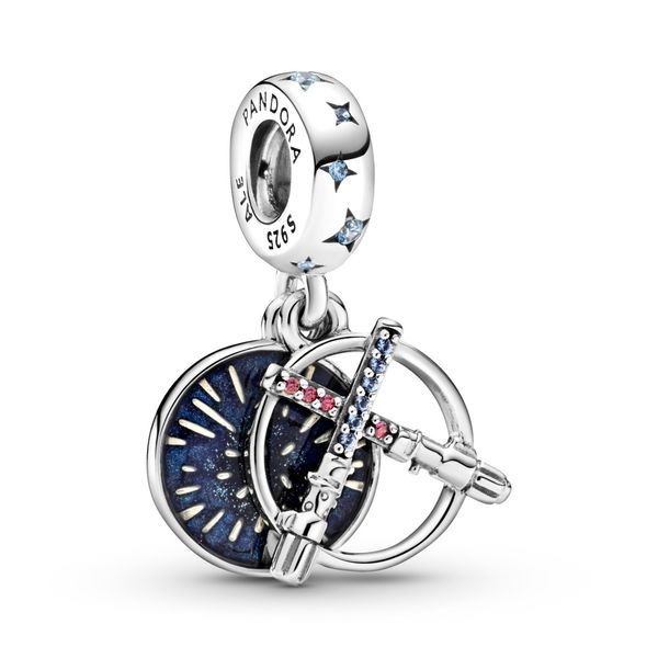 PANDORA 799252C01 STAR WARS LIGHTSABERS STERLING SILVER DANGLE CHARM Taylors Jewellers Alliston, ON