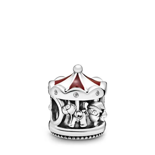 PANDORA 798435C01 Christmas Carousel Charm Taylors Jewellers Alliston, ON