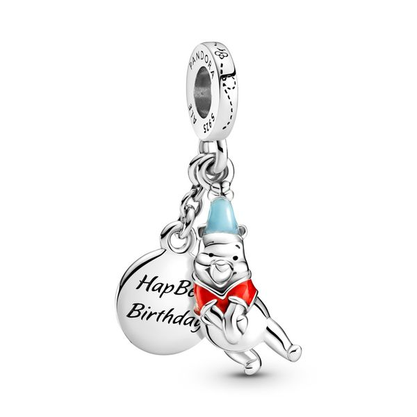 PANDORA 799385C01 DISNEY WINNIE THE POOH STERLING SILVER DANGLE Taylors Jewellers Alliston, ON