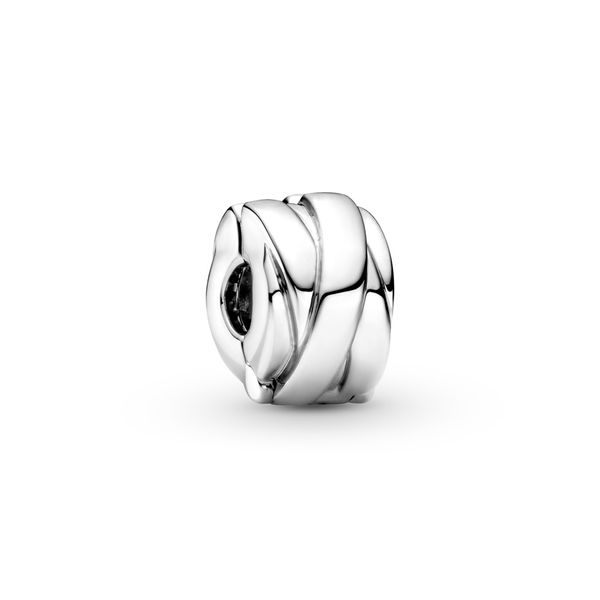 RIBBON STERLING SILVER CLIP 799502C00 Taylors Jewellers Alliston, ON