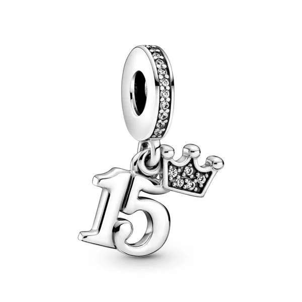 PANDORA 799540C01 15 Celebration And Crown Sterling Silver Dangle Taylors Jewellers Alliston, ON