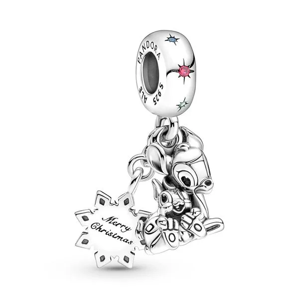 PANDORA 799647C01 DISNEY BAMBI AND THUMPER STERLING SILVER DANGLE Taylors Jewellers Alliston, ON