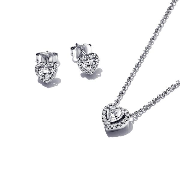 PANDORA B801724-45 Elevated Heart Jewelry Gift Set Taylors Jewellers Alliston, ON