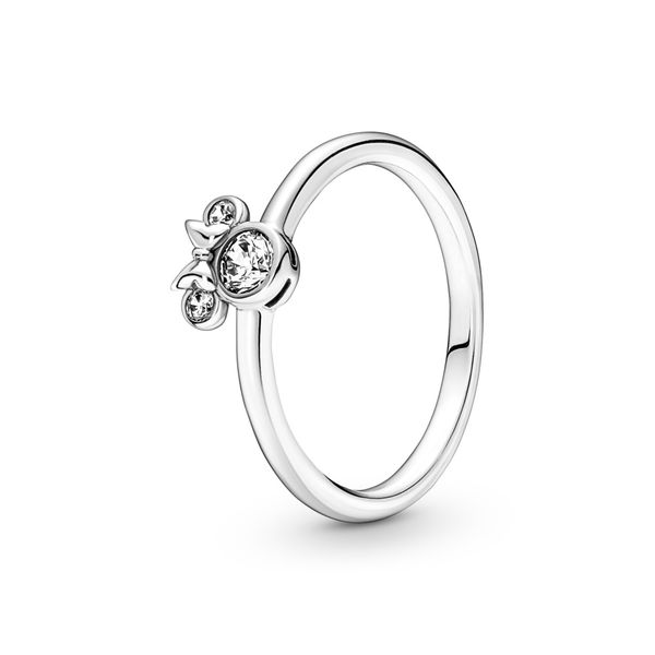 PANDORA 190074C01-52 Disney Minnie Mouse sterling silver ring Size52 Taylors Jewellers Alliston, ON