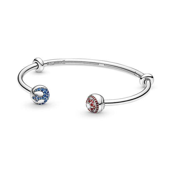 PANDORA 591139C01-2 Star Wars Sterling Silver Open Bangle With Taylors Jewellers Alliston, ON