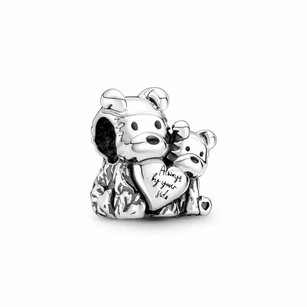 PANDORA 790791C01 Mother dog and puppy sterling silver charm Taylors Jewellers Alliston, ON