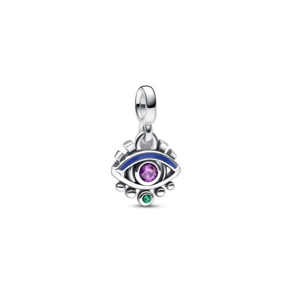 PANDORA 792295C01 Eye Sterling Silver Mini Dangle Charm Taylors Jewellers Alliston, ON
