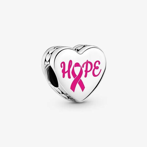 PANDORA ENG792015_28 Hope Pink Ribbon Charm Taylors Jewellers Alliston, ON