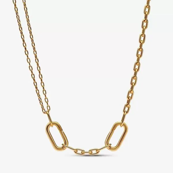 PANDORA 362303C00-45 Pandora ME Double Link Chain Necklace Taylors Jewellers Alliston, ON