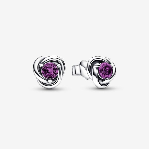 PANDORA 292334C02 Sterling Silver Stud Earrings With Sweet Grape Taylors Jewellers Alliston, ON