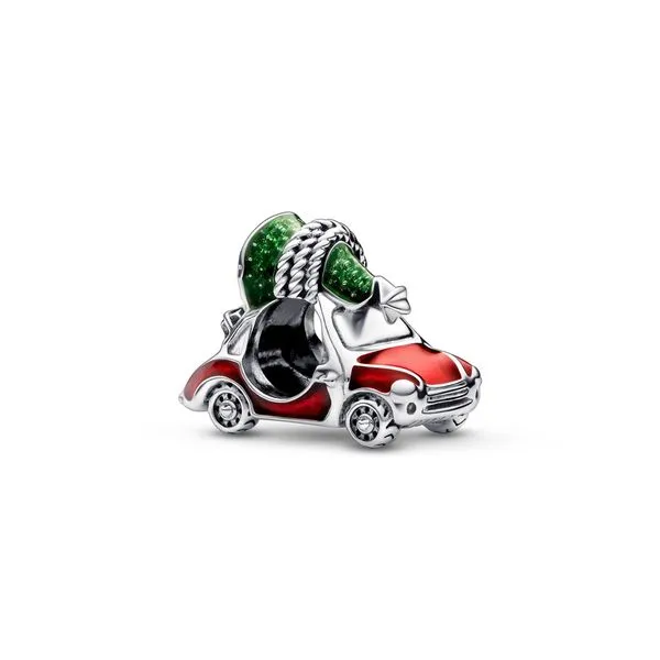 PANDORA 792358C01 Car And Christmas Tree Sterling Silver Charm Taylors Jewellers Alliston, ON
