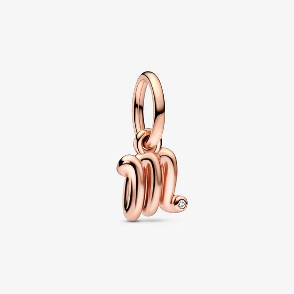 PANDORA 782474C01 Letter m Script Alphabet Dangle Charm Taylors Jewellers Alliston, ON