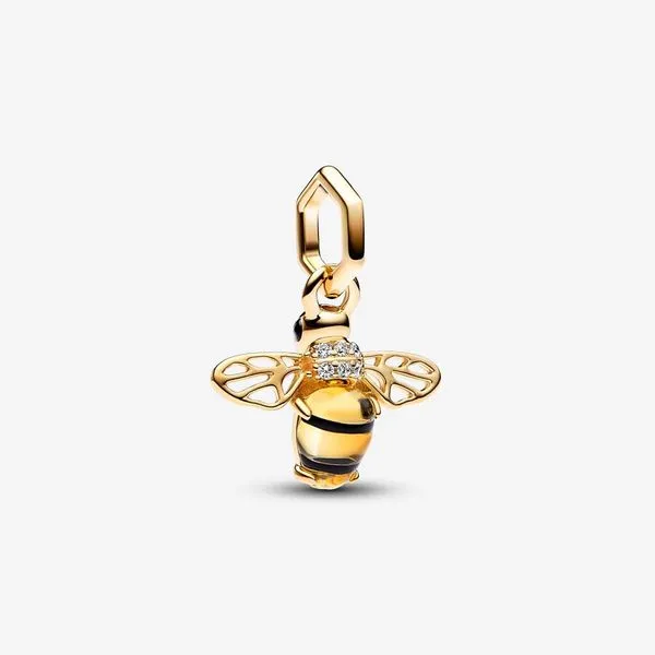 PANDORA 762672C01 Sparkling Bee Dangle Charm Taylors Jewellers Alliston, ON