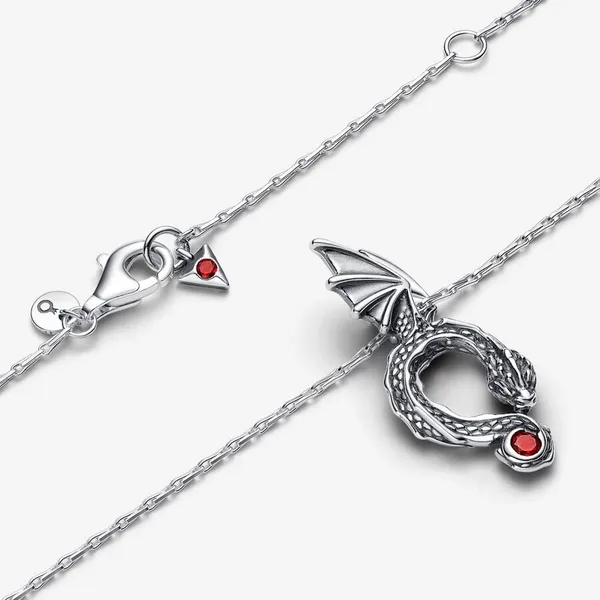 PANDORA 392967C01-45 Game of Thrones Dragon Pendant Necklace Image 2 Taylors Jewellers Alliston, ON