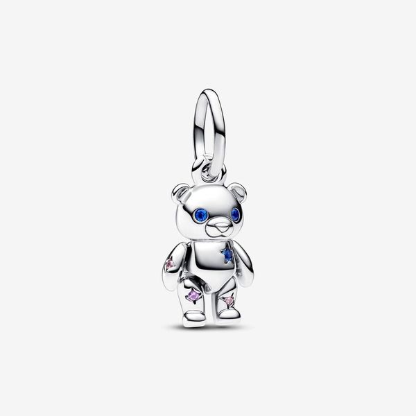 PANDORA 792986C01 Movable Teddy Bear Dangle Charm Taylors Jewellers Alliston, ON