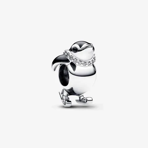 PANDORA 792988C01 792988C01 Skiing Penguin Charm Taylors Jewellers Alliston, ON