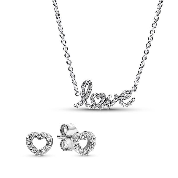 PANDORA B802374-1 Handwritten Love Jewelry Gift Set Image 2 Taylors Jewellers Alliston, ON