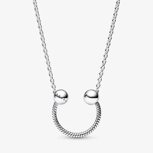 PANDORA 392747C00-45 Pandora Moments U-shape Charm Pendant Necklace Taylors Jewellers Alliston, ON