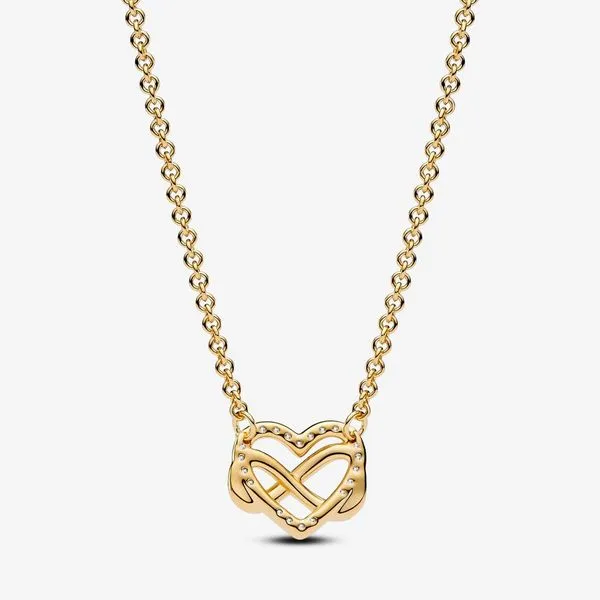PANDORA 362666C01-50 Sparkling Infinity Heart Collier Necklace Image 2 Taylors Jewellers Alliston, ON