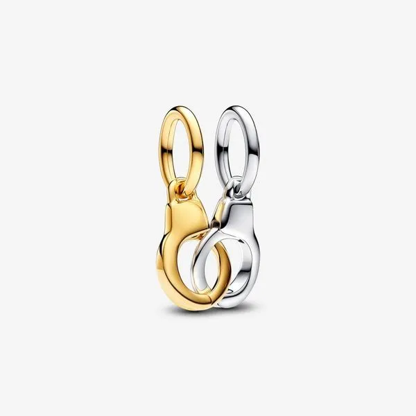 Pandora 763435C00 Openable & Splittable Handcuffs Dangle Charm Taylors Jewellers Alliston, ON