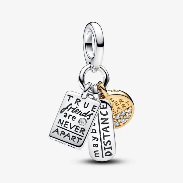 Pandora 763436C01 Friendship Triple Dangle Charm Taylors Jewellers Alliston, ON
