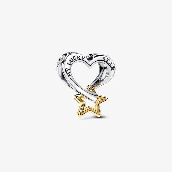 PANDORA 763513C00 Lucky Star & Heart Charm Taylors Jewellers Alliston, ON