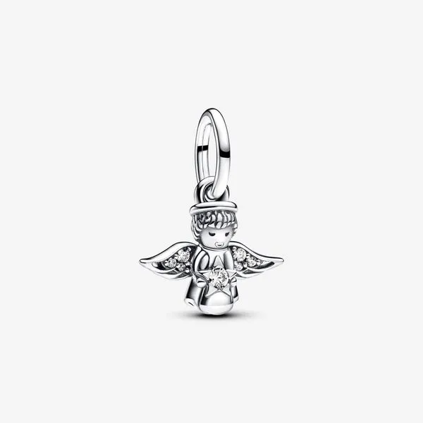 PANDORA 793598C01 Sparkling Angel Dangle Charm Taylors Jewellers Alliston, ON