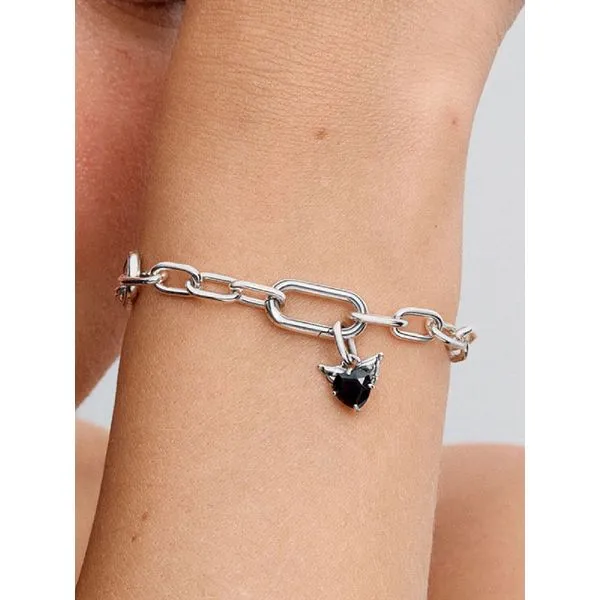 PANDORA 793626C01 Winged Heart Mini Dangle Charm Image 2 Taylors Jewellers Alliston, ON