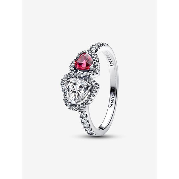 PANDORA 193662C01-56 Halo Hearts Ring Taylors Jewellers Alliston, ON