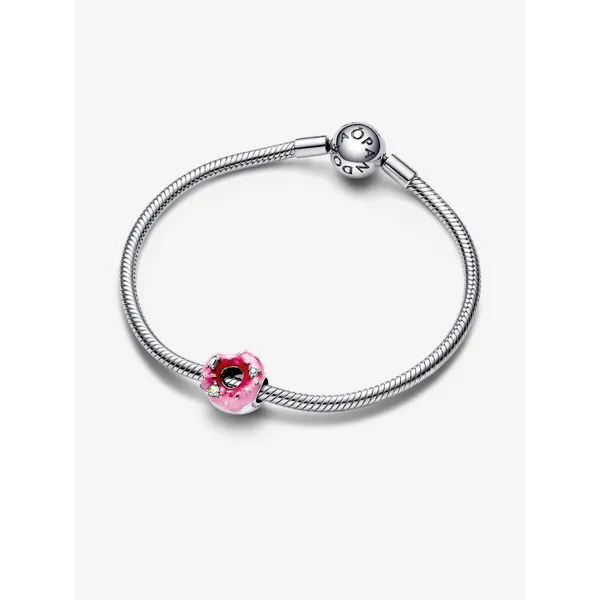 PANDORA 792596C01 Sparkling Sprinkled Donut Charm Image 3 Taylors Jewellers Alliston, ON