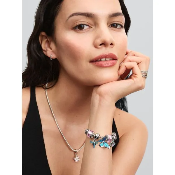 PANDORA 793745C01 Dragonfly Double Dangle Charm Image 3 Taylors Jewellers Alliston, ON