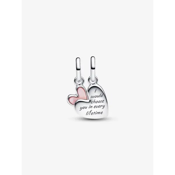PANDORA 793766C01 Splittable Mother & Daughter Dangle Charm Image 2 Taylors Jewellers Alliston, ON