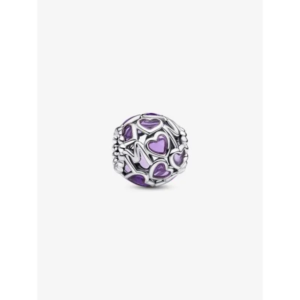 PANDORA 793772C01 Openwork Hearts Mum Charm Taylors Jewellers Alliston, ON