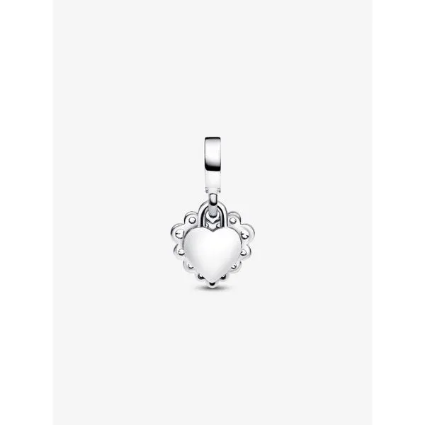 PANDORA 793765C01 Sparkling Heart Double Dangle Charm Image 2 Taylors Jewellers Alliston, ON