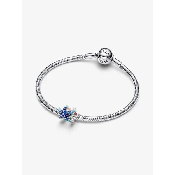 PANDORA 793817C01 Sterling Silver  Colourful Starfish Mini Charm Image 3 Taylors Jewellers Alliston, ON