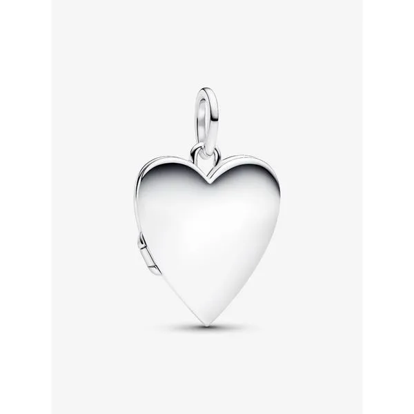 PANDORA 394013C01 Engravable Openable Heart Locket Pendant Taylors Jewellers Alliston, ON