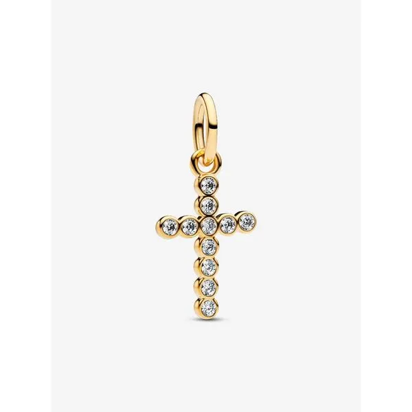 PANDORA 764063C01 Cross Dangle Charm With Cubic Zirconia Taylors Jewellers Alliston, ON