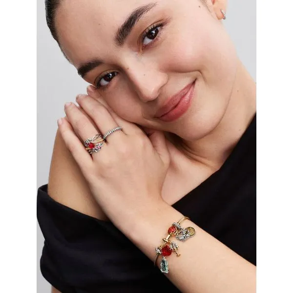 PANDORA 763985C01 Disney Beauty and the Beast Lumiere Dangle Charm Image 2 Taylors Jewellers Alliston, ON