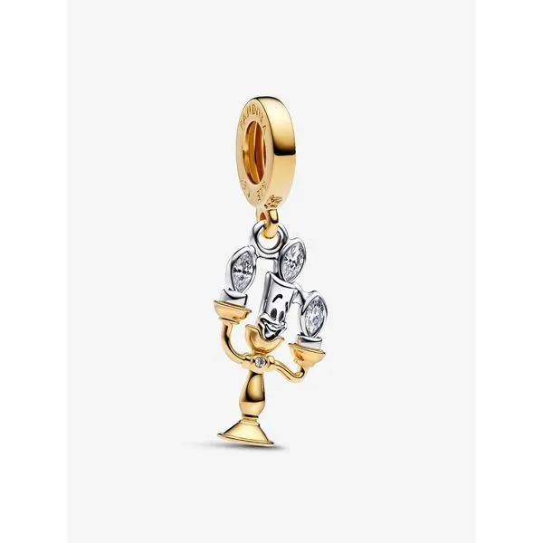 PANDORA 763985C01 Disney Beauty and the Beast Lumiere Dangle Charm Taylors Jewellers Alliston, ON