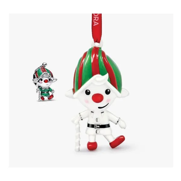 PANDORA B802660 Elf Ornament & Charm Gift Set Image 2 Taylors Jewellers Alliston, ON