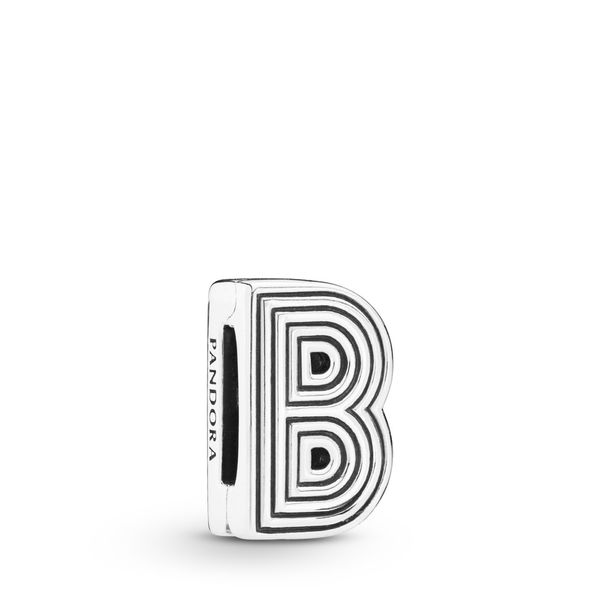 PANDORA 798198 LETTER B CHARM Taylors Jewellers Alliston, ON