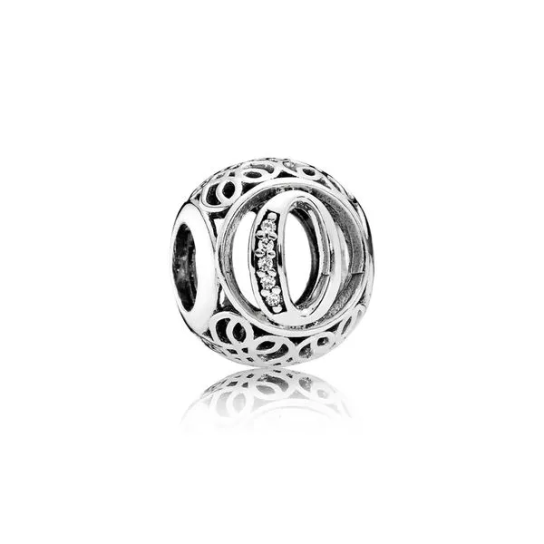 PANDORA 791859CZ Vintage Letter O Charm Taylors Jewellers Alliston, ON