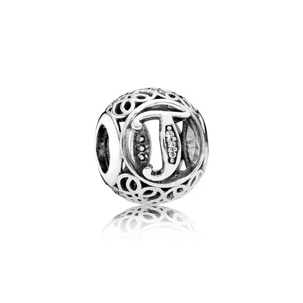 PANDORA 791864CZ Vintage T Charm Taylors Jewellers Alliston, ON