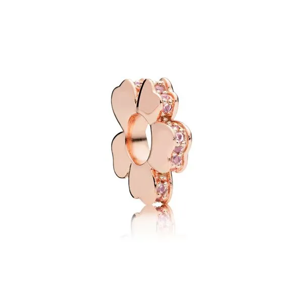 PANDORA 787042NPR ROSE FLORAL SPACER Taylors Jewellers Alliston, ON